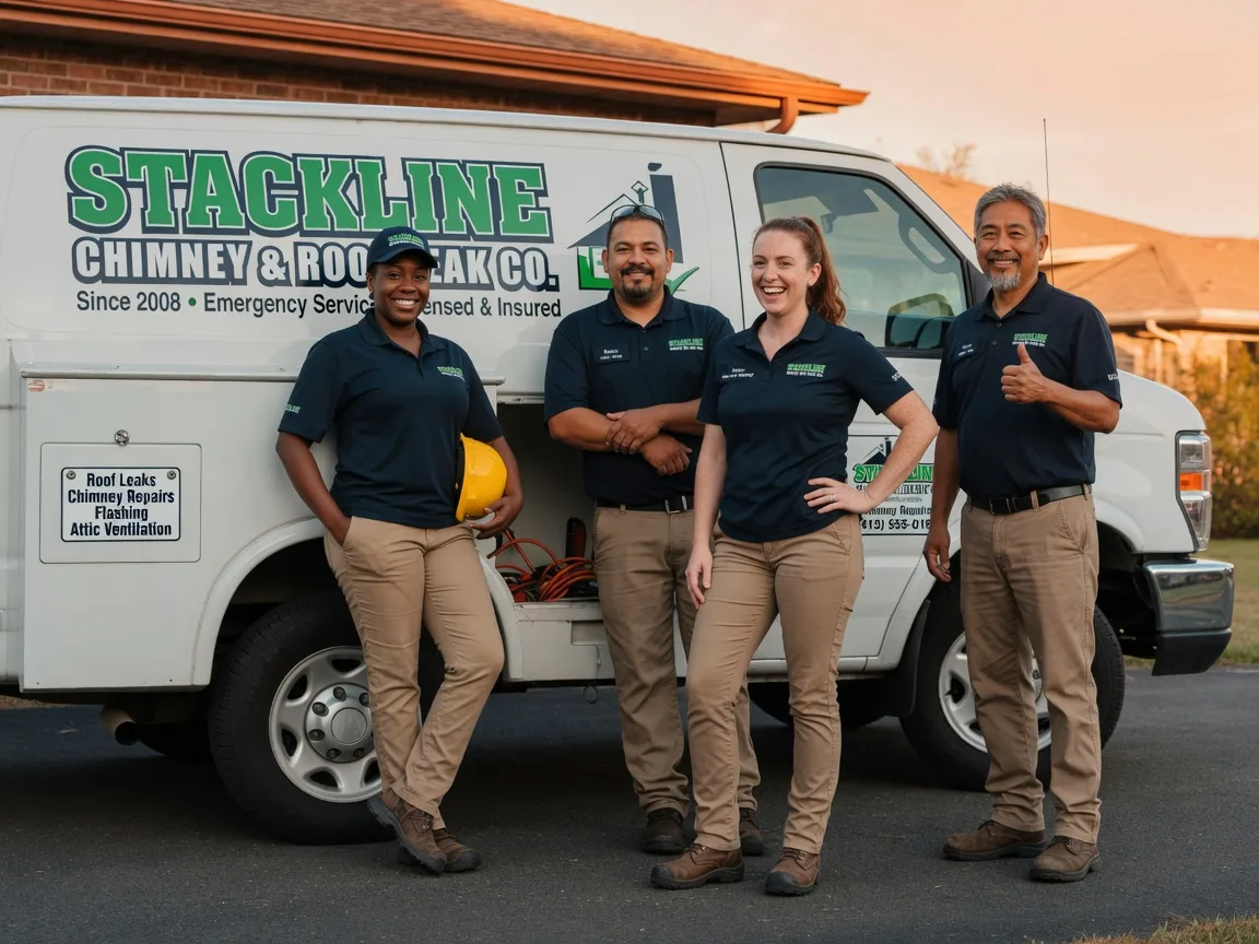 Chimney flashing repair company in Saratoga, CA